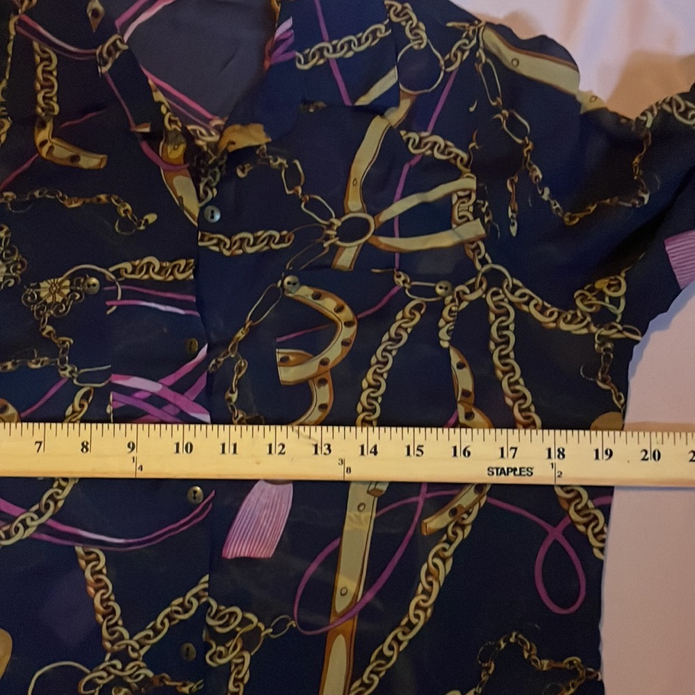 Chic Button Down Blouse - image 3